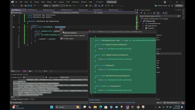 Implementing Generic Repository